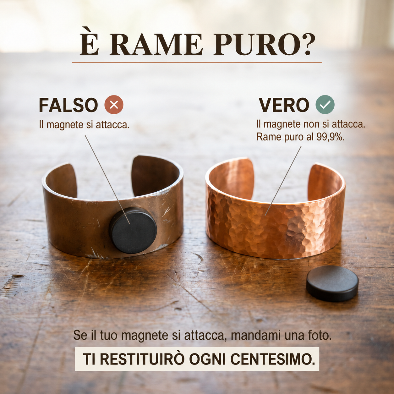 Orecchini in Rame di Lucia