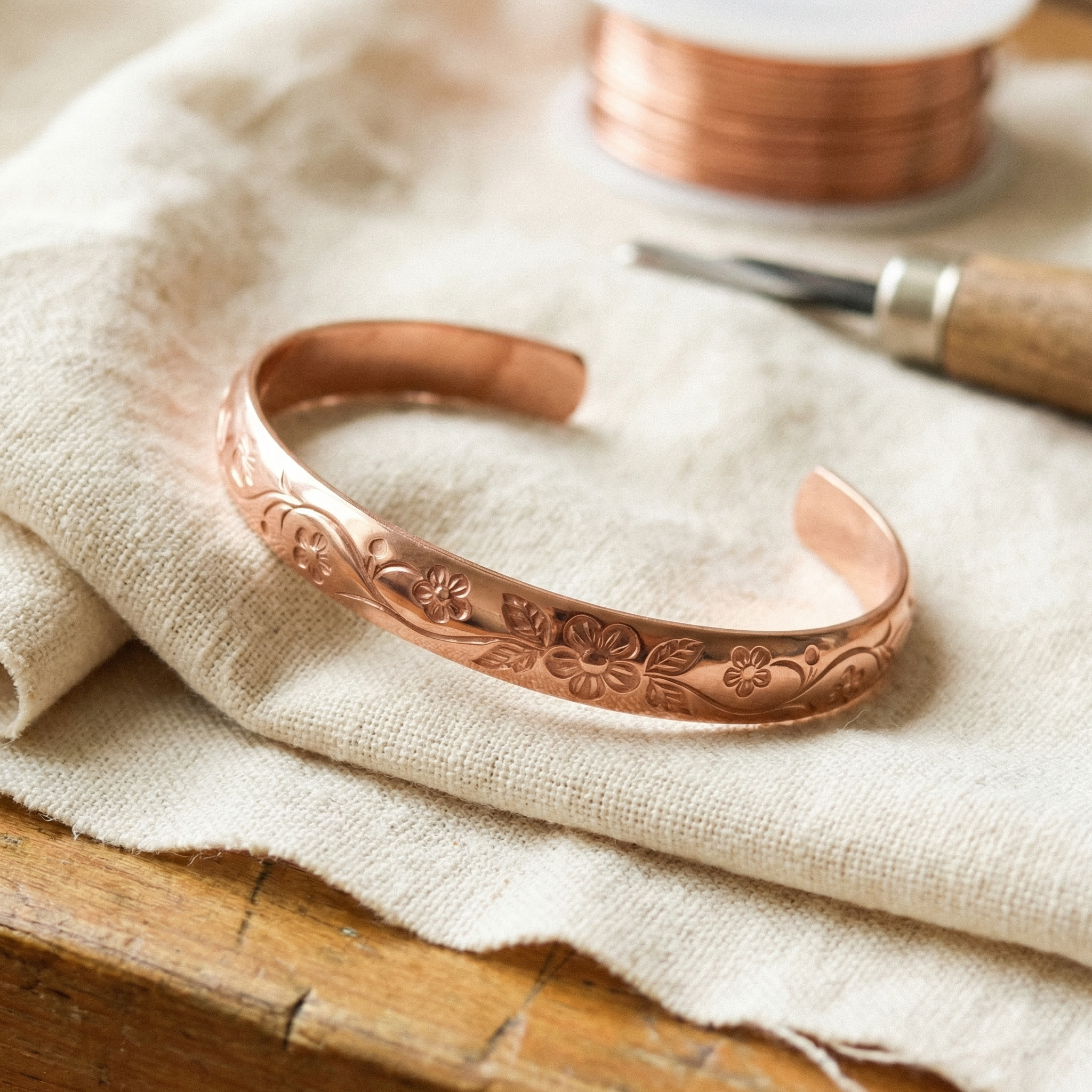 Bracciale in Rame di Vera's Bloom