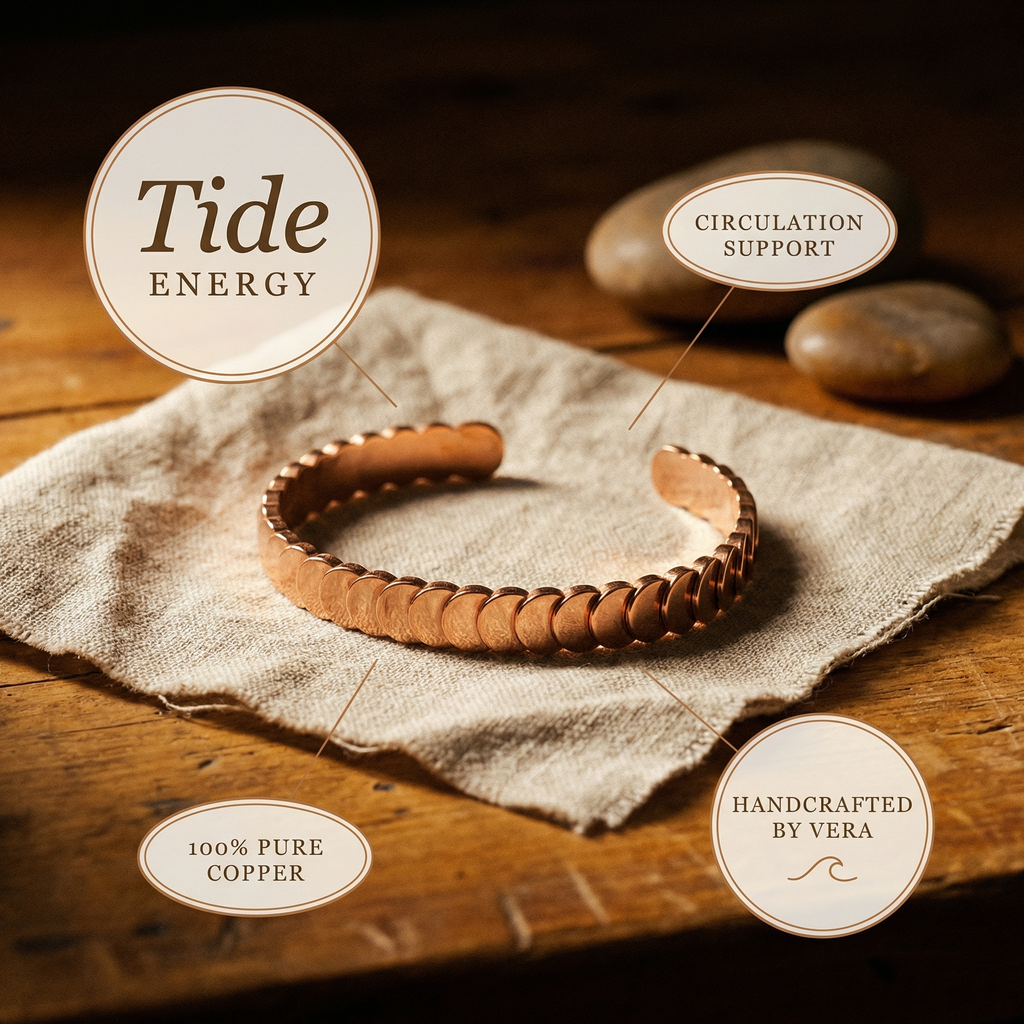 Bracciale in Rame Tide di Vera