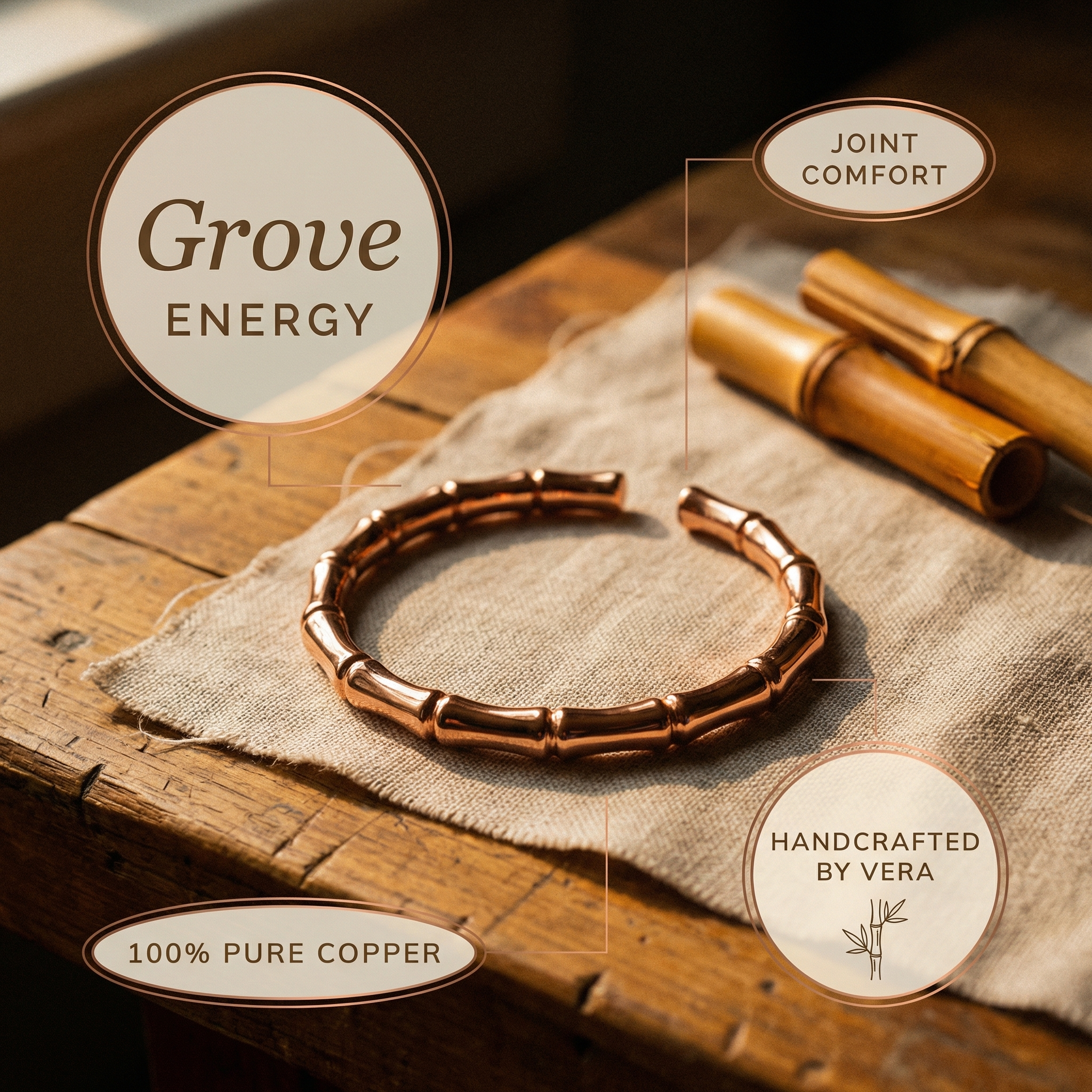 Bracciale in Rame di Vera's Grove