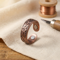 Anello in Rame a Petali di Vera