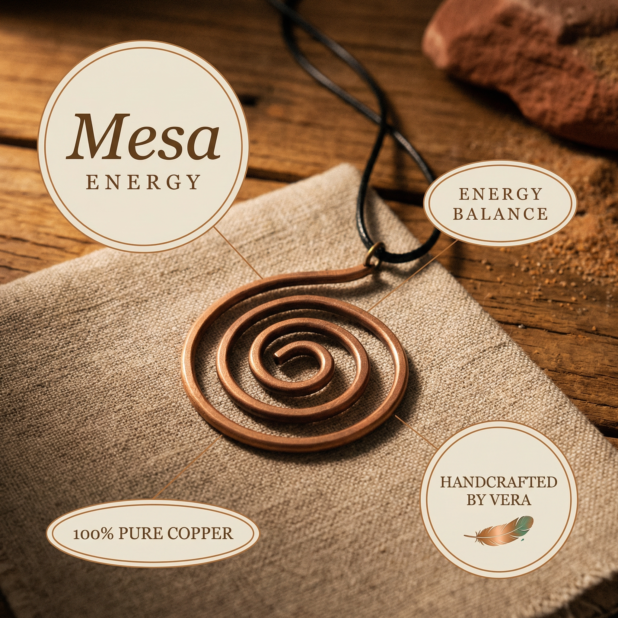 Collana in Rame Mesa di Vera