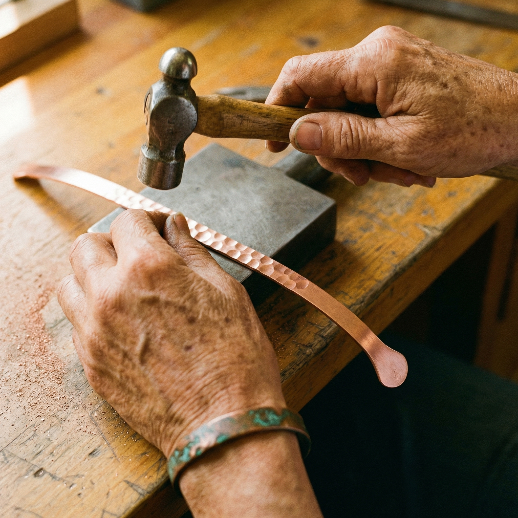 Bracciale in Rame Magnetico di Vera
