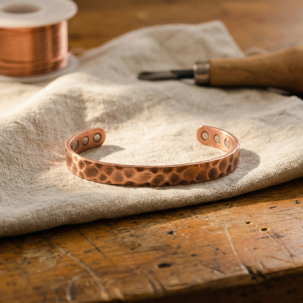Bracciale in Rame Vera's Furrow