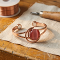 Bracciale in Rame Rosa di Vera