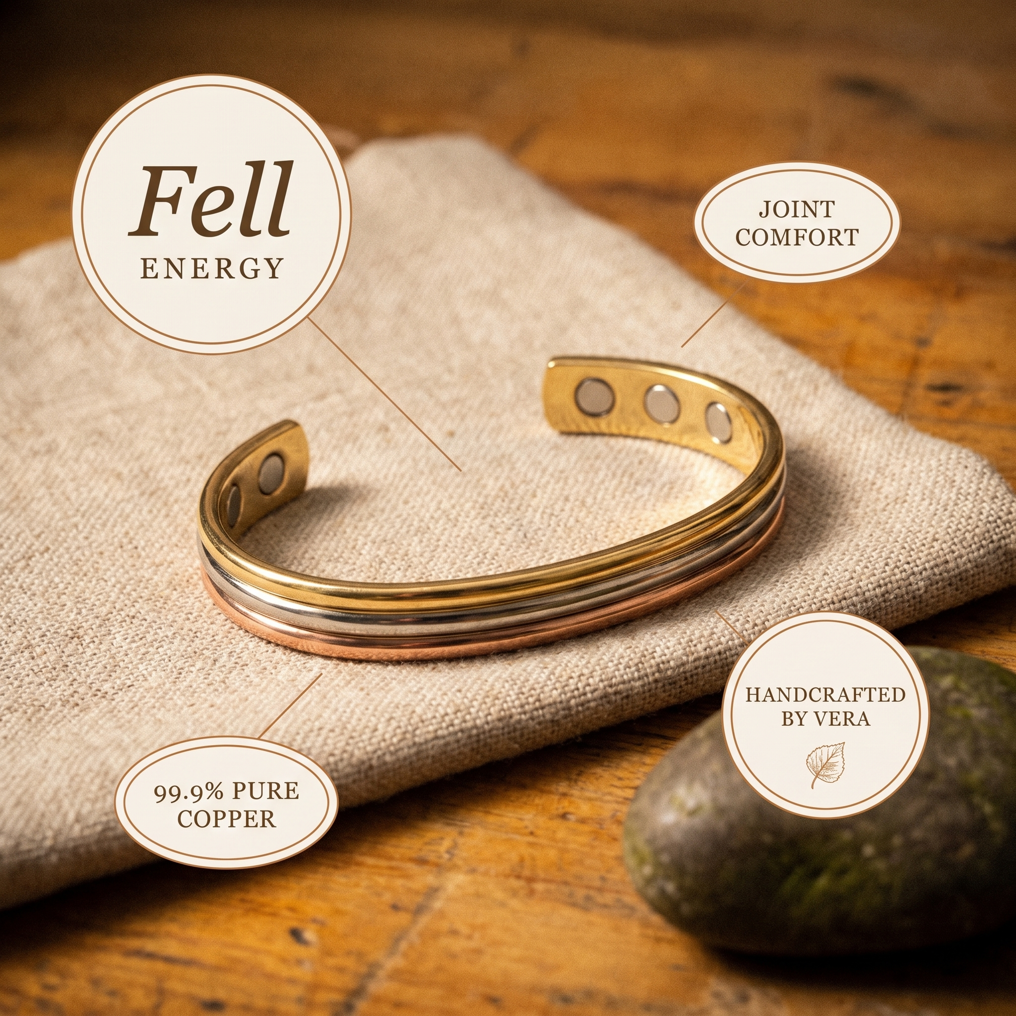 Bracciale in Rame di Vera