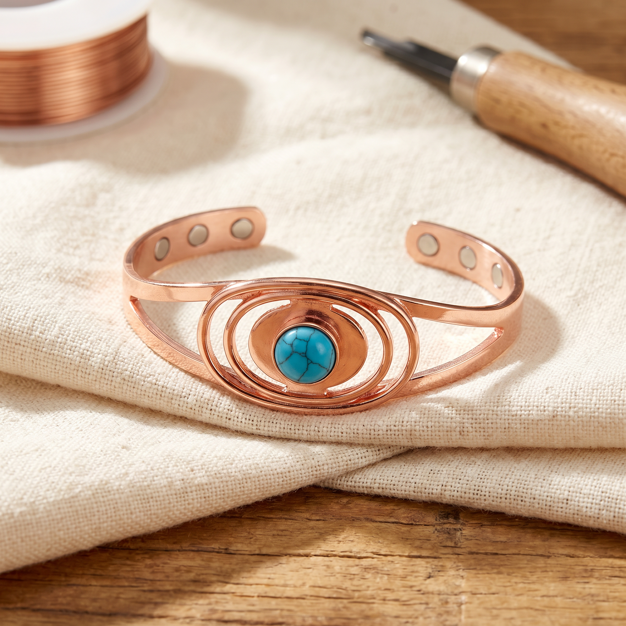Bracciale in Rame di Vera's Sedge Copper