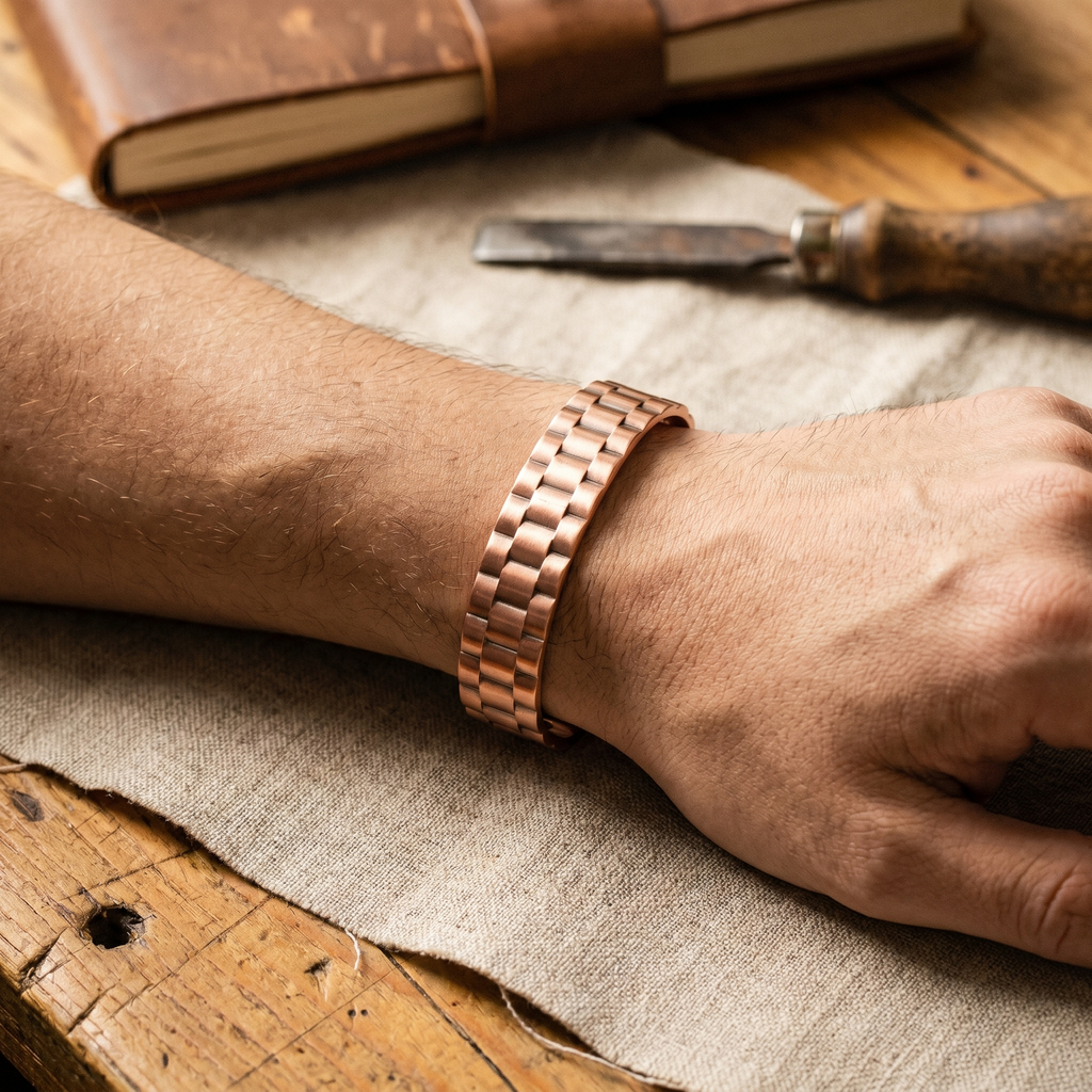 Bracciale da Uomo in Rame di Vera
