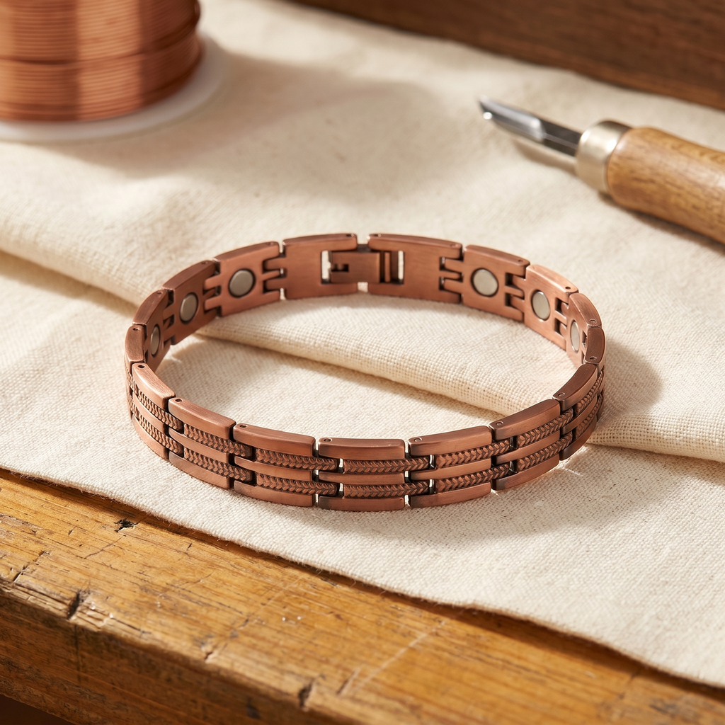 Bracciale da uomo in rame di Vera's Pike