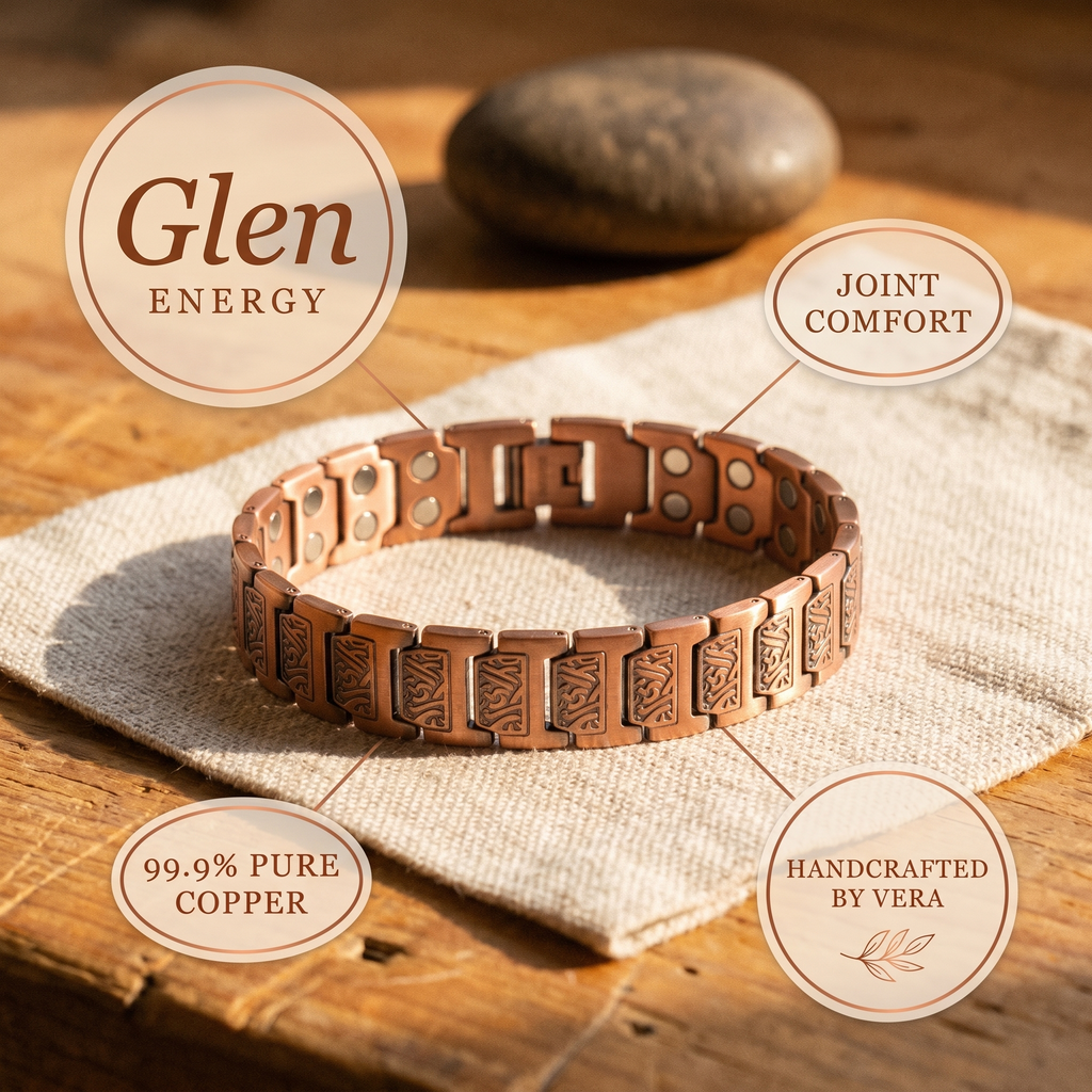 Bracciale in Rame da Uomo di Vera's Glen